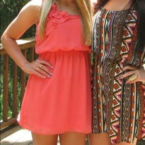 Pink summer dress, perfect for a special occasion!